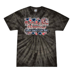 Tie Dye T-shirt - The Coach Jules Memorial Cheer Competition 2025