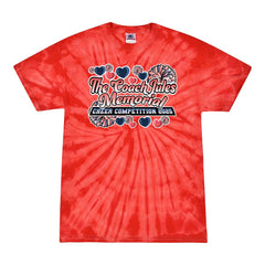 Tie Dye T-shirt - The Coach Jules Memorial Cheer Competition 2025