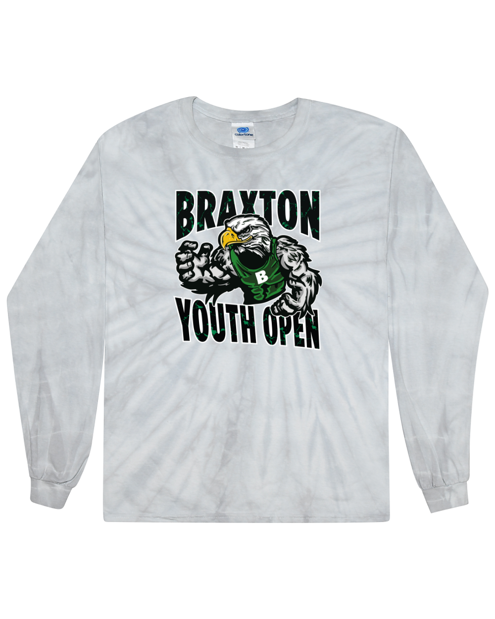 Braxton Youth Open  Tie Dye Long Sleeve